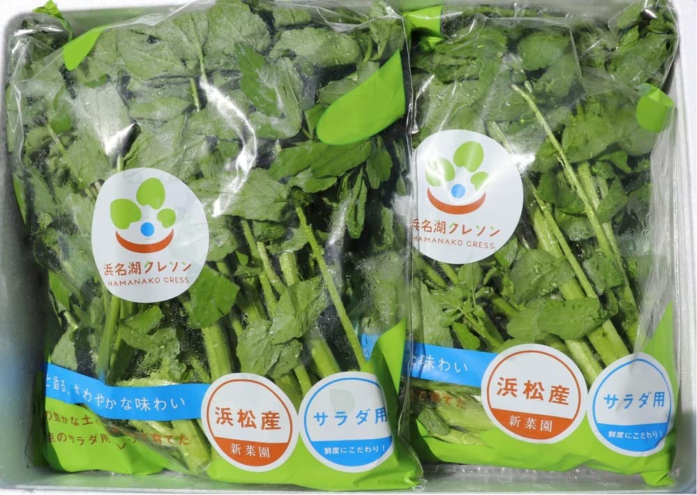 Amazon.co.jp: 新菜園 浜名湖クレソン 500g 静岡県産 : 食品・飲料・お酒